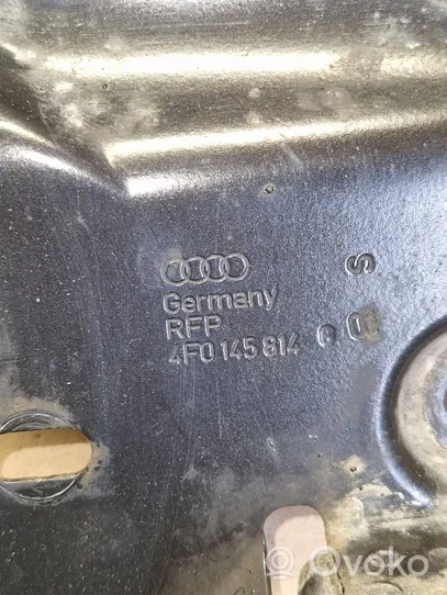 Audi A6 S6 C6 4F Sivujäähdyttimen tuen suojapaneeli 4F0145814