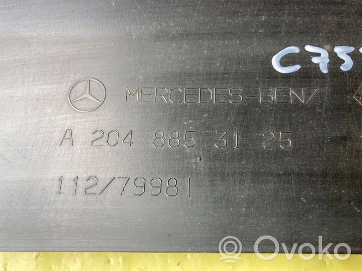 Mercedes-Benz C AMG W204 Takalokasuojan muotolista A2048853125