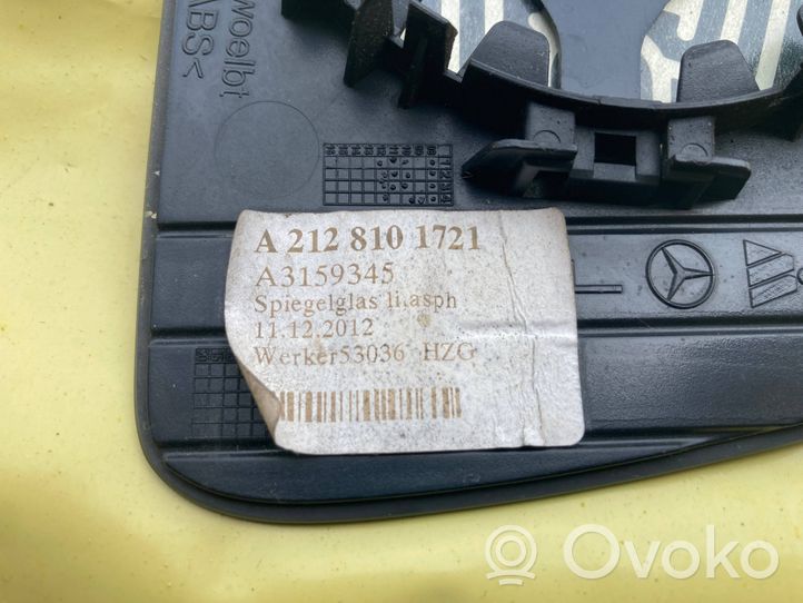 Mercedes-Benz C AMG W204 Vetro specchietto retrovisore A2128101721