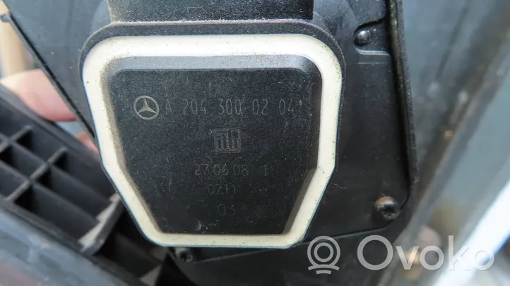 Mercedes-Benz C W204 Pedale dell’acceleratore A2043000204