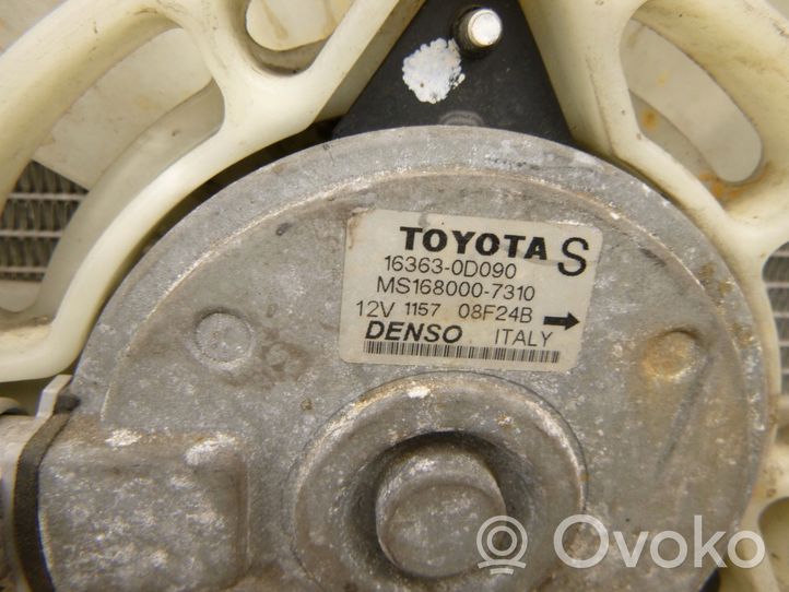 Toyota Corolla E120 E130 Radiator set 163630D090