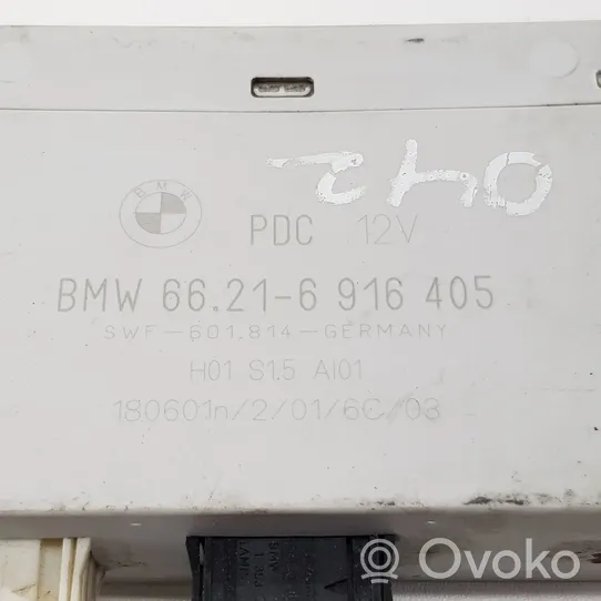 BMW 3 E46 Parkošanas (PDC) vadības bloks 66216916405
