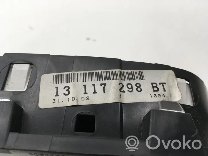 Opel Astra G Compteur de vitesse tableau de bord 13117298BT