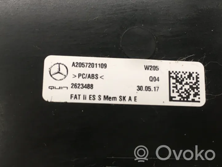 Mercedes-Benz GLC X253 C253 Barra di rivestimento della portiera anteriore A2057201109