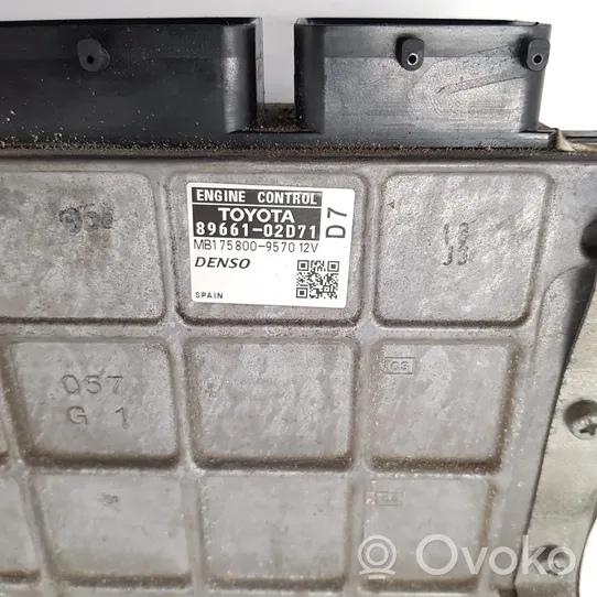 Toyota Auris 150 Calculateur moteur ECU MB758009570