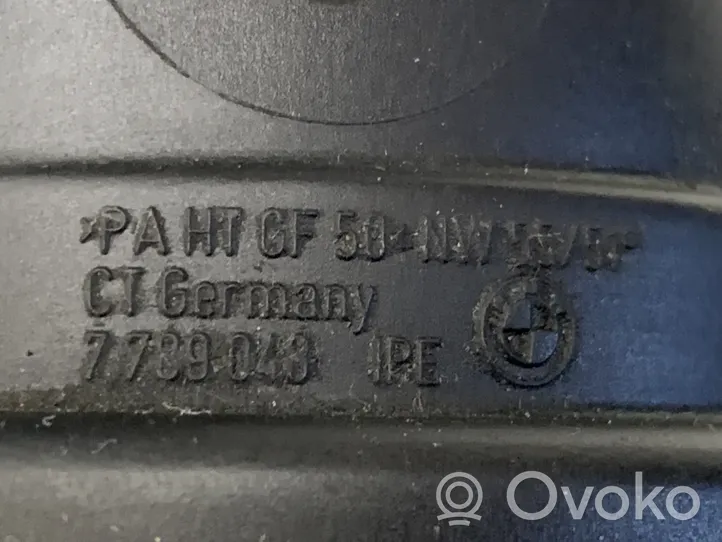 BMW 5 E60 E61 Przewód / Wąż chłodnicy 7789043