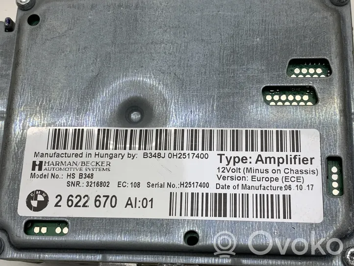 BMW 5 G30 G31 Amplificateur de son 2622670