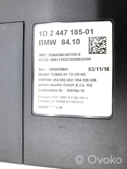 BMW 4 F32 F33 Moduł / Sterownik Bluetooth 2447185