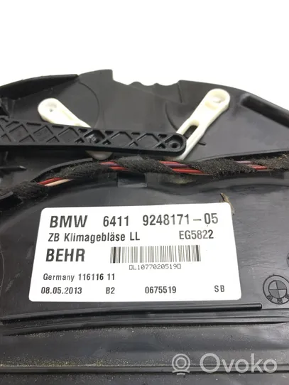 BMW 7 F01 F02 F03 F04 Montaje de la caja de climatización interior 9248171