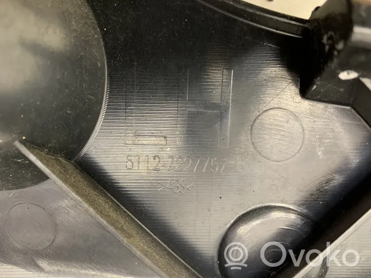 BMW X5 E70 Staffa angolare del supporto di montaggio del paraurti 7227757