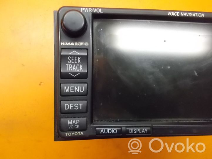 Toyota Avensis T250 Unità di navigazione lettore CD/DVD 86113-60V560