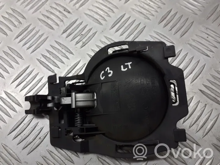 Citroen C3 Klamka wewnętrzna drzwi tylnych 9680187877