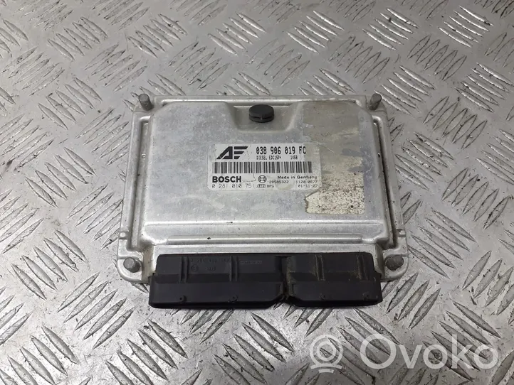 Seat Alhambra (Mk1) Centralina/modulo motore ECU 038906019FC