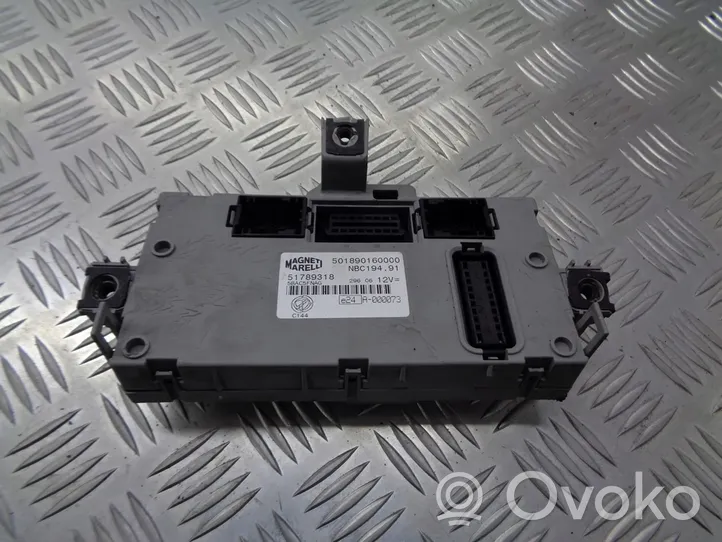 Fiat Croma Module reconnaissance vocale 51789318