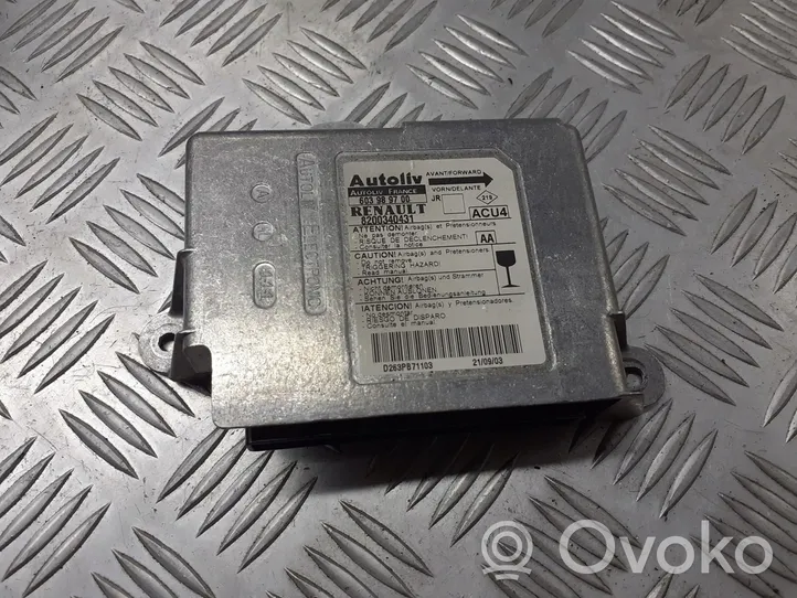 Renault Scenic II -  Grand scenic II Module de contrôle airbag 8200340431