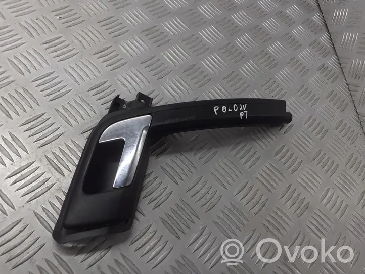 Volkswagen Polo Rear door interior handle trim 6Q0839174