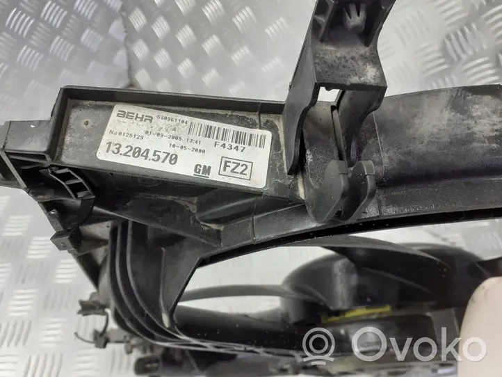 Opel Tigra B Elektryczny wentylator chłodnicy 13204570