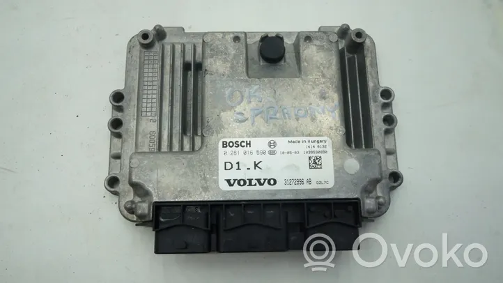 Volvo C30 Moottorin ohjainlaite/moduuli 0281016590