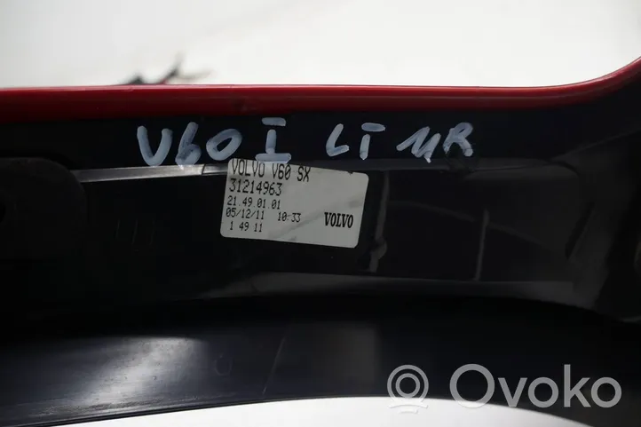 Volvo V60 Luci posteriori 31214963