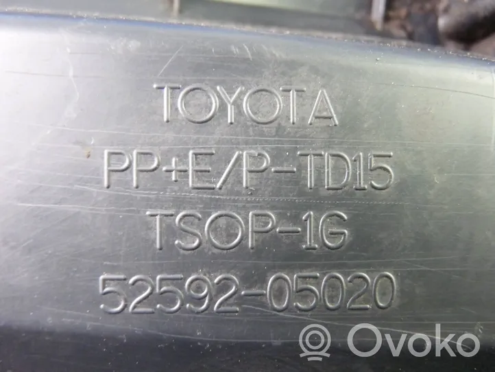 Toyota Avensis T270 Couvre soubassement arrière 5259205020