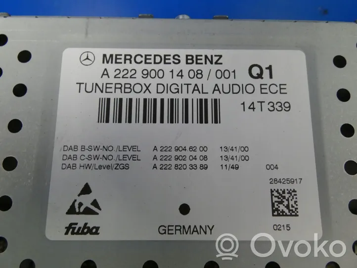 Mercedes-Benz C W205 Centralina Audio Hi-fi A2229001408
