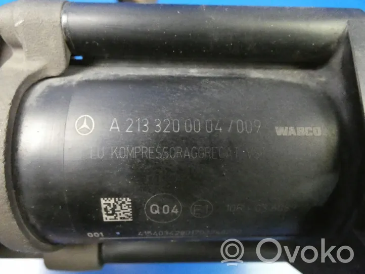 Mercedes-Benz E W213 Ilmajousituksen kompressoripumppu A2133200004