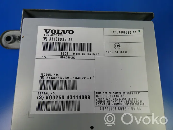 Volvo S60 Amplificatore 31409935