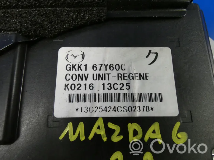 Mazda 6 Inne komputery / moduły / sterowniki GKK167Y60C