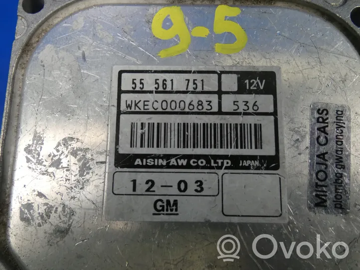 Saab 9-5 Module de contrôle de boîte de vitesses ECU 55561751