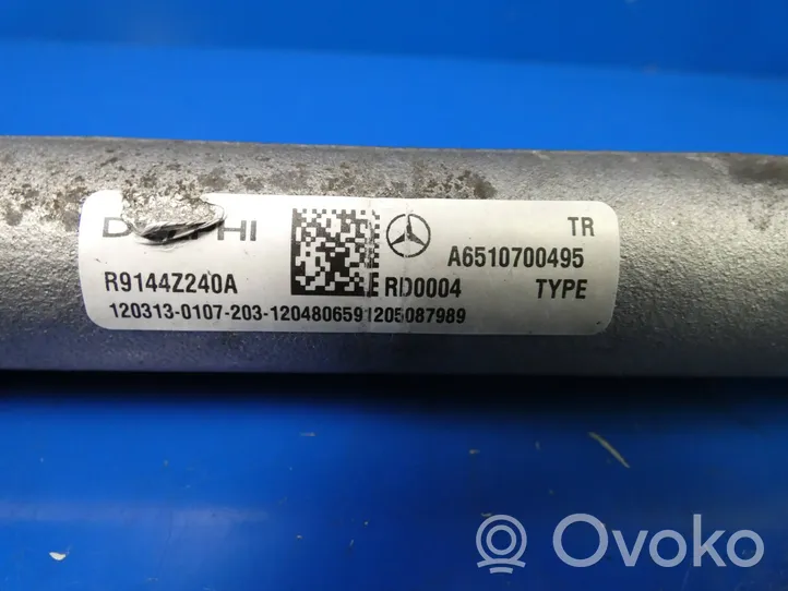 Mercedes-Benz B W246 W242 Fuel main line pipe A6510700495