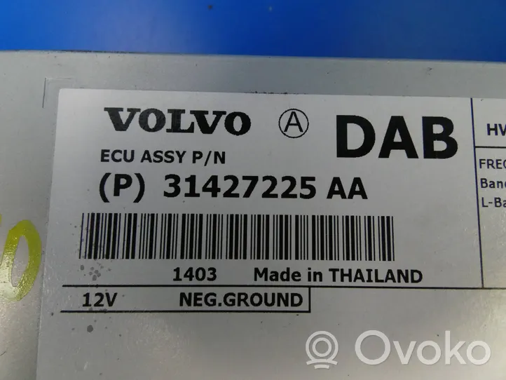 Volvo V40 Module unité de contrôle d'antenne 31427225AA