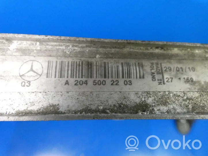 Mercedes-Benz C W204 Dzesēšanas šķidruma radiators A2045002203