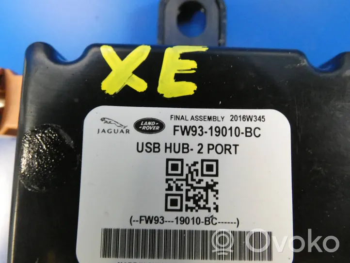 Jaguar XE Unité de contrôle USB FW93-19010-BC