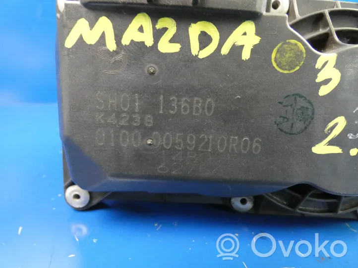 Mazda 3 II Kaasuttimen ilmaläppärunko SH01-136B0