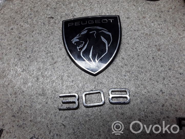 Peugeot 308 Logo, emblème de fabricant 9837100880