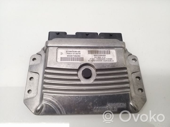 Citroen C6 Sterownik / Moduł skrzyni biegów 9658708280