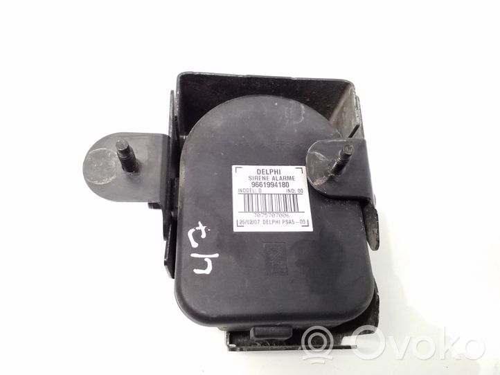 Citroen C6 Alarm system siren 9661994180