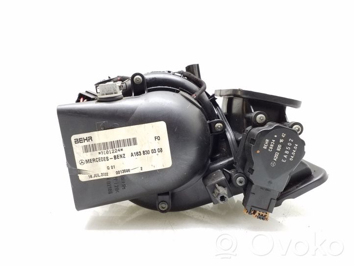 Mercedes-Benz ML W163 Pulseur d'air habitacle 1635406810