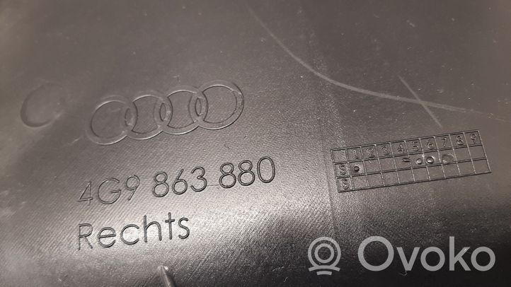 Audi A6 S6 C7 4G Šoninė apdaila (prie lango) 4G9863880