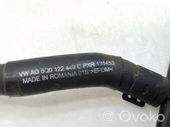 Volkswagen Touran III Tuyau de liquide de refroidissement moteur 5Q0121064BB