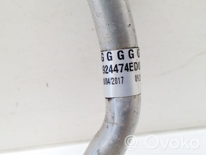 Nissan Qashqai Air conditioning (A/C) pipe/hose 924474ED0A