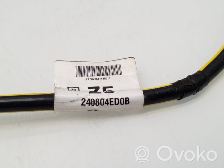 Nissan Qashqai Câble négatif masse batterie 240804ED0B