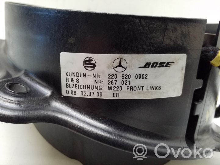 Mercedes-Benz S W220 Haut-parleur de porte avant 2208200902