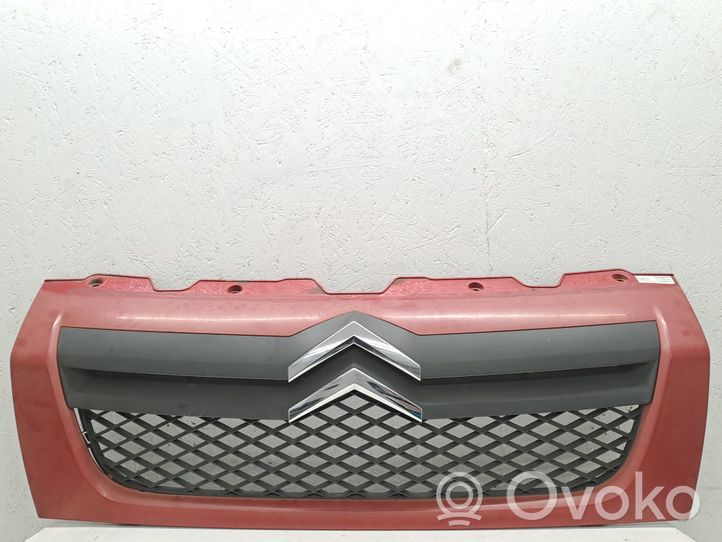 Citroen Jumper Front bumper upper radiator grill 1308069070