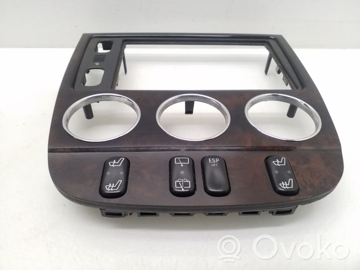 Mercedes-Benz ML W163 Console centrale, commande chauffage/clim 