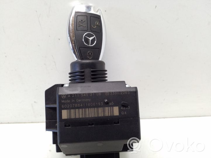 Mercedes-Benz E W211 Kit centralina motore ECU e serratura A6471530779