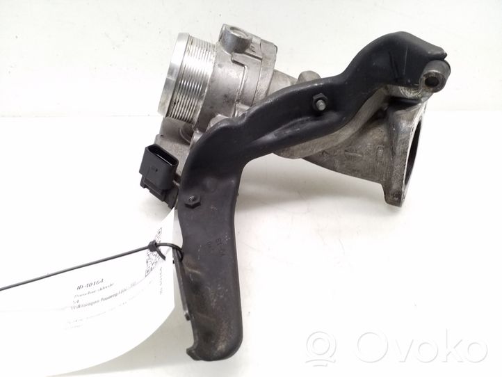 Volkswagen Touareg I Throttle valve 4E0145950J