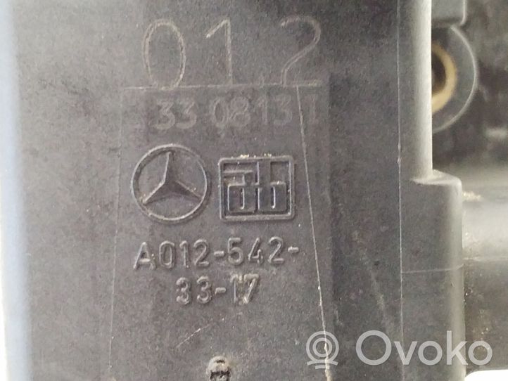 Mercedes-Benz ML W163 Czujnik położenia pedału gazu / przyspieszenia A0125423317