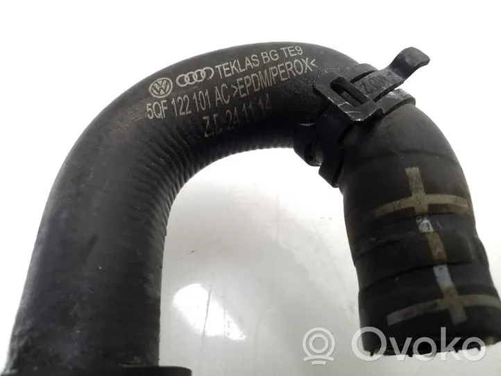 Volkswagen Tiguan Engine coolant pipe/hose 5Q0122291DA