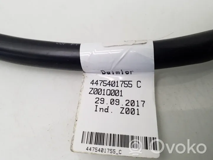 Mercedes-Benz Vito Viano W447 Câble négatif masse batterie 4475401755